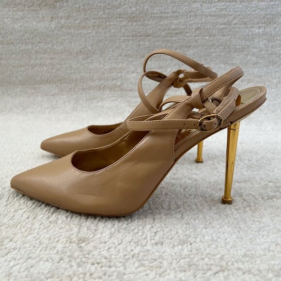 Guess Strappy Pointed Toe Heels Shoes 8.5 - Picture 1 of 12